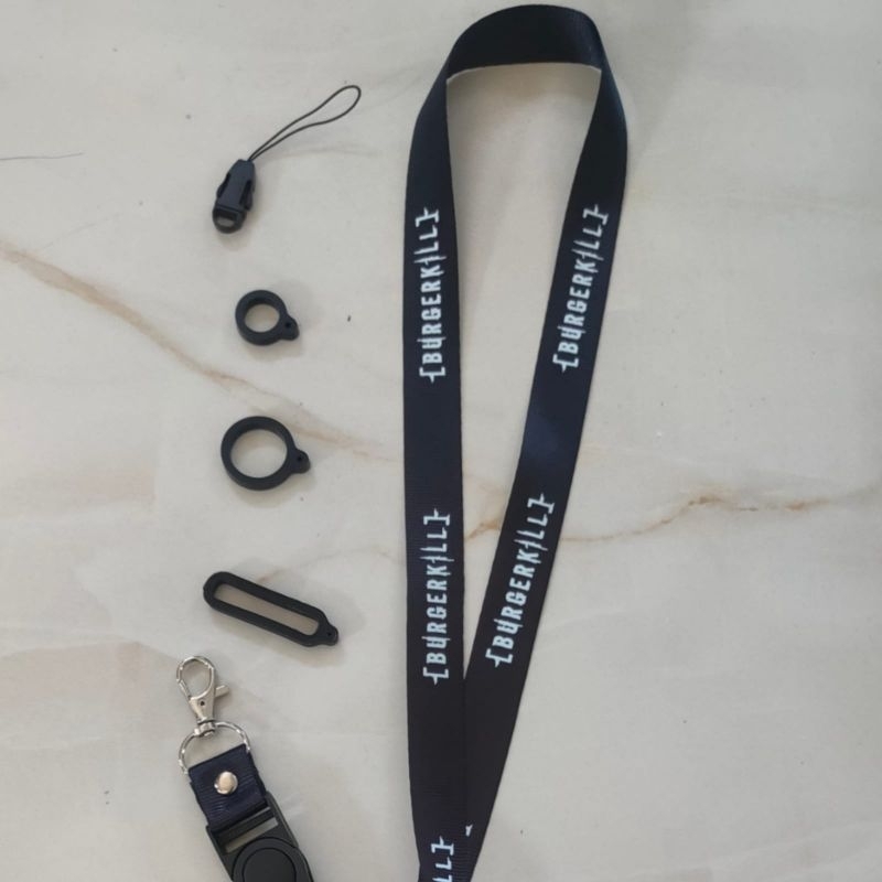 

TALI LANYARD BURGERKILL BAND METAL DISTRO BURGER KILL Premium / gantungan kunci / gantungan id card / gantungan flashdisk / nametag hp name tag / handphone BEST SELLER COD