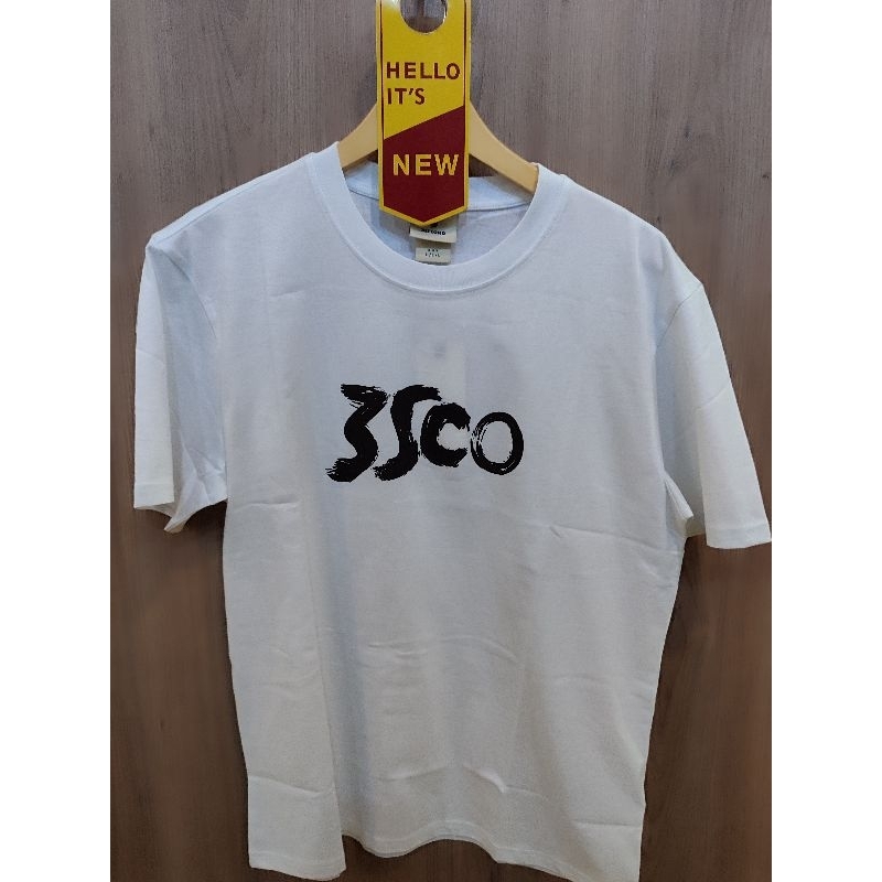 kaos 3second putih motif cakep, 100% original