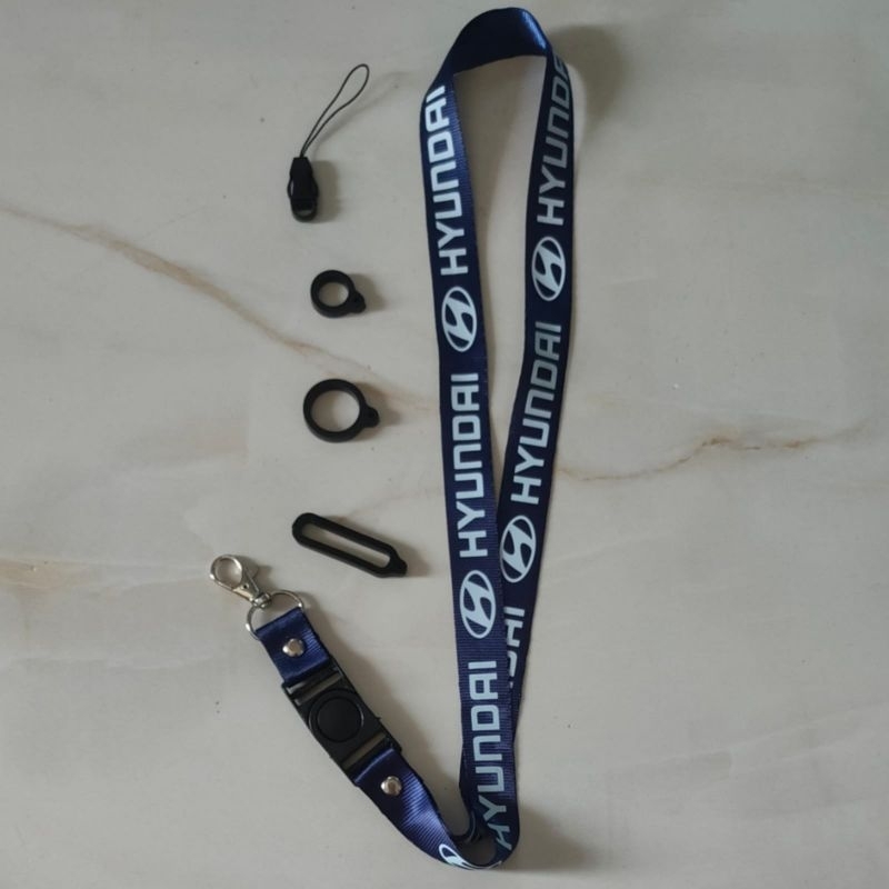 

TALI LANYARD HYUNDAI LOGO OTOMOTIF MOBIL Premium lanyard navy / gantungan kunci / gantungan id card / gantungan flashdisk / nametag hp name tag / handphone BEST SELLER CODq