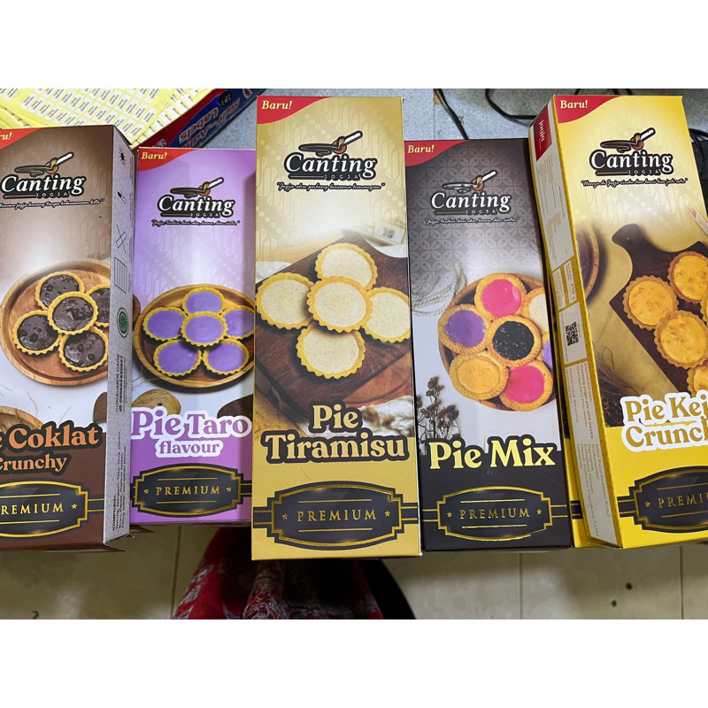 

PIE SUSU CANTING PIE MIX KHAS JOGJA VARIAN COKELAT KEJU TIRAMISU TARO DAN RASA MIX