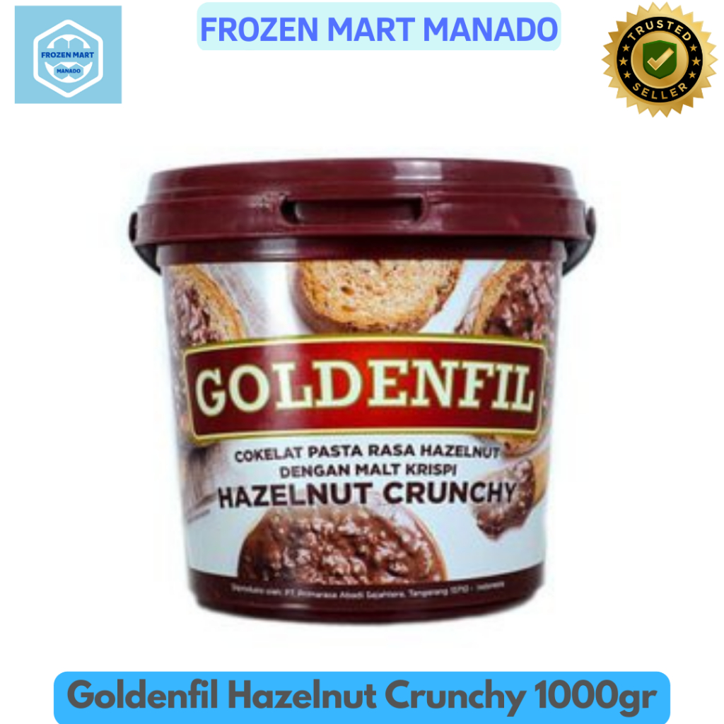 

Goldenfil Hazelnut Crunchy 1000gr - Frozen Mart Manado (Frozen Food Manado)