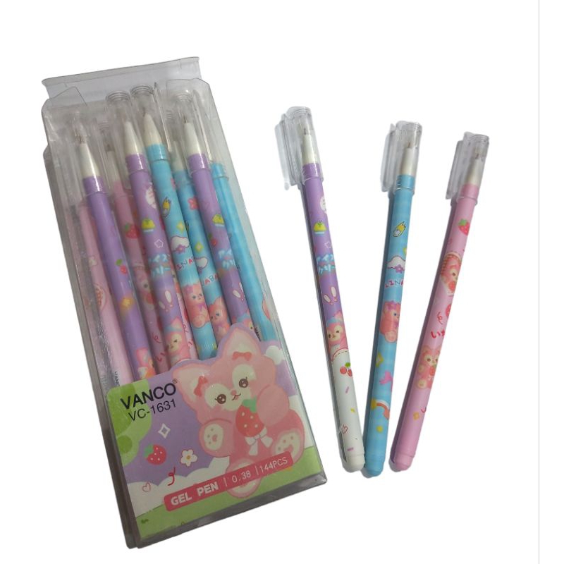 

Pulpen Gel Karakter Lucu Harga per 1Pcs /Bulpoint /Bulpen/Pen