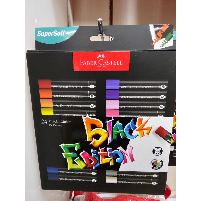 

FABER CASTELL BLACK EDITION OIL PASTEL SERIES isi 24