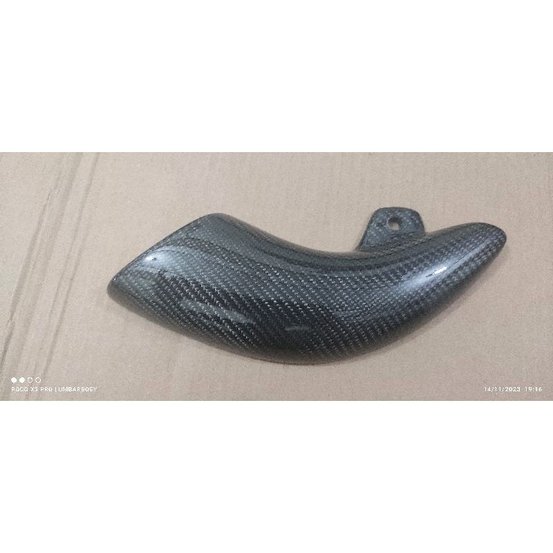 Air Scoop Pendingin Kaliper Motor – Skinning Carbon Kevlar by enVenom