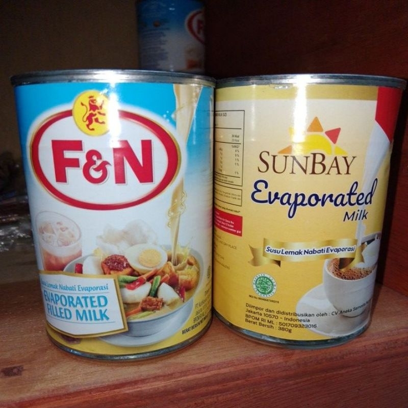 

Susu Evaporasi SUNBAY dan FN