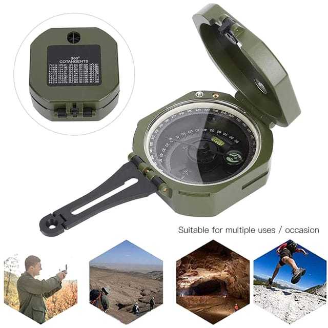 Kompas Geologi / Kompas Geologi Profesional Dengan Skala Slope Untuk Survival