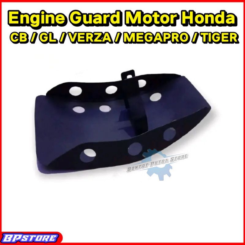 Skid Plate Engine Guard Cover Pelindung Mesin Honda CB GL VERZA TIGER MEGAPRO