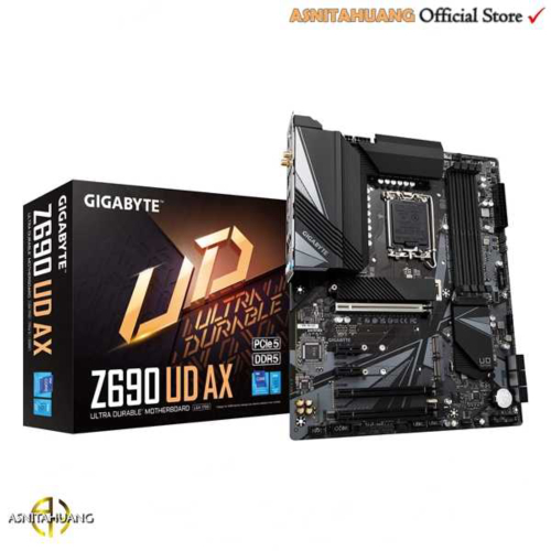 Promo Gigabyte Z690 UD AX DDR5 LGA1700 Z690 DDR5 USB3.2 SATA3 Diskon
