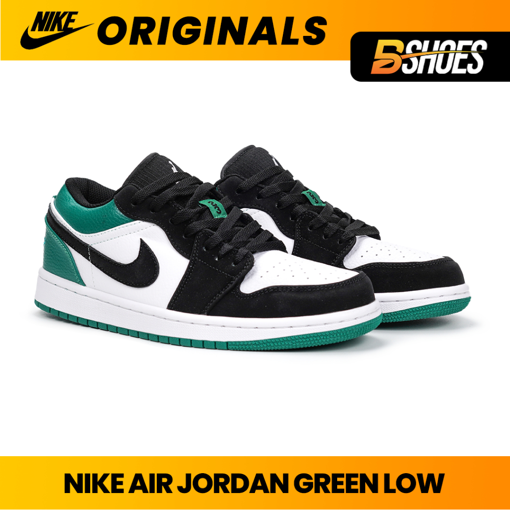 Nike Air Jordan 1 Low Mystic Green Sepatu Sneaker Sepatu Nike Air Jordan Nike Air Jordan 1 Low Sneak