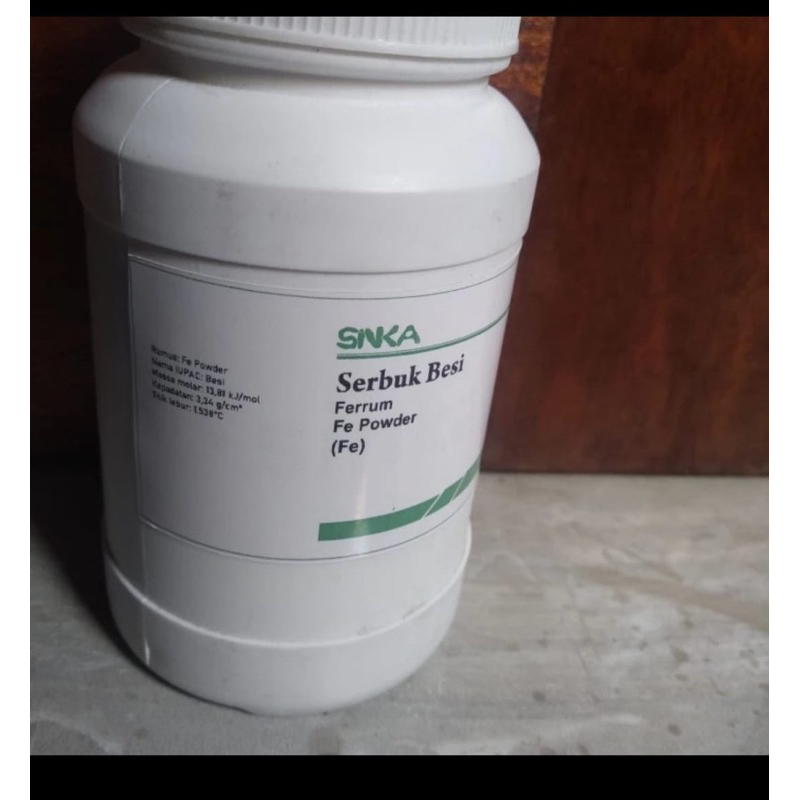 Iron Powder || PERLENGKAPAN PERAGA PENDIDIKAN SERBUK BESI ( Fe ) iron powder