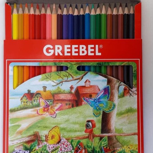 

HARGA GROSIR [ SET ] Pensil Warna / Pencil Color 24 Warna - Greebel MURAH serbuuu !