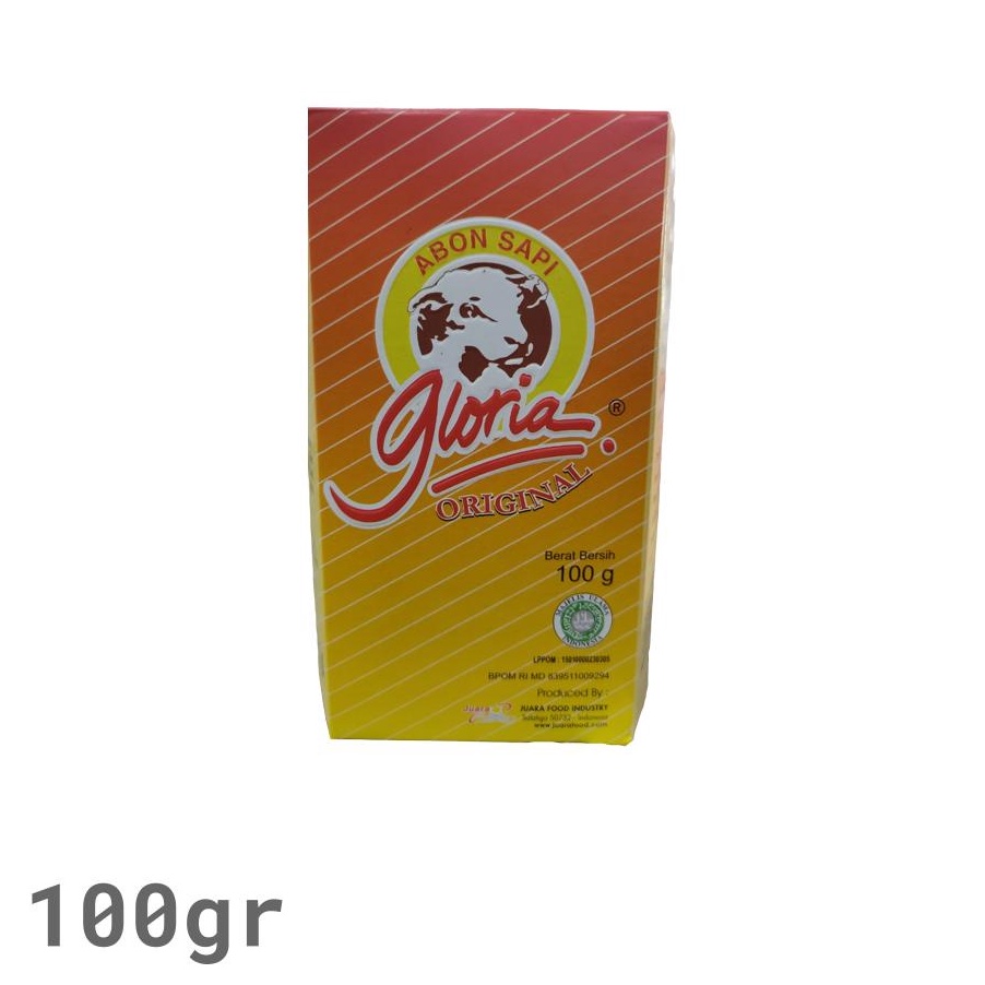 

CHLJ6198 PALING AMPUH>>> Gloria Abon Sapi Original 100 gr