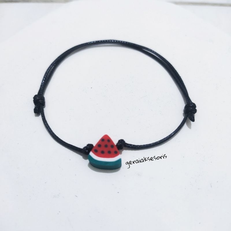 gelang Tali Semangka / gelang semangka palestina