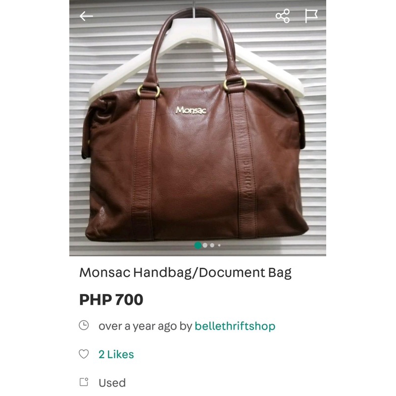 Monsac Hand bag