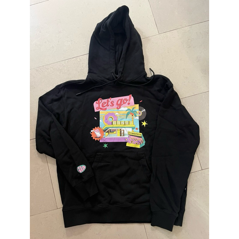 BTS x FILA Dynamite collection hoodie Taehyung V Preloved size S