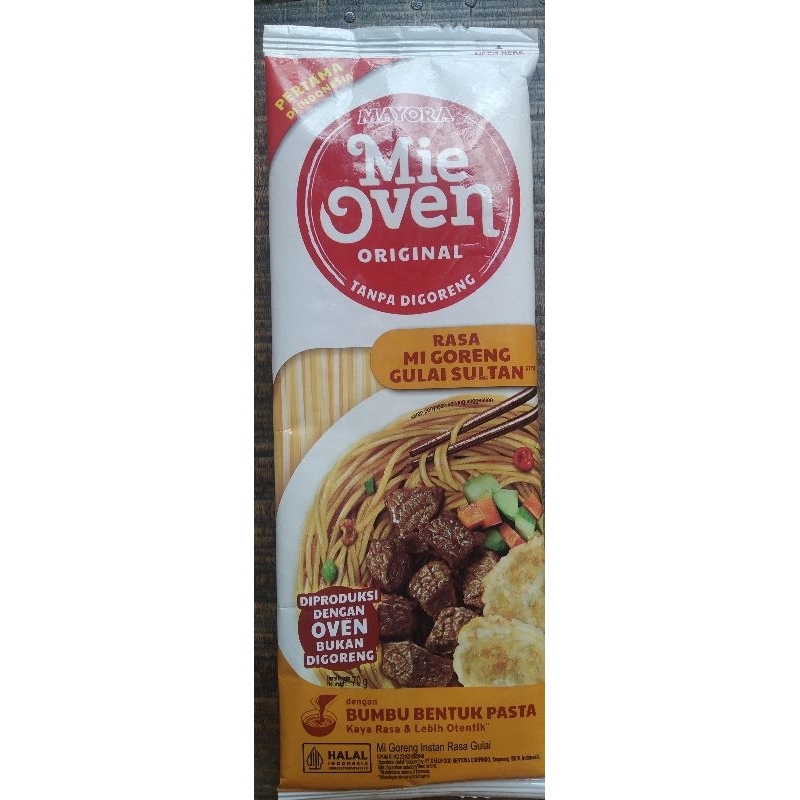 

Mayora Mie Oven