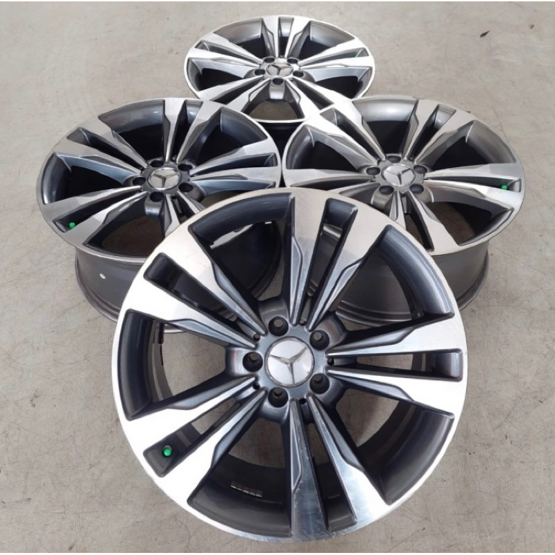 Velg Mobil + Ban 4Pcs Second Mercy Rep AMG S400 Ring 19 PCD 5x112