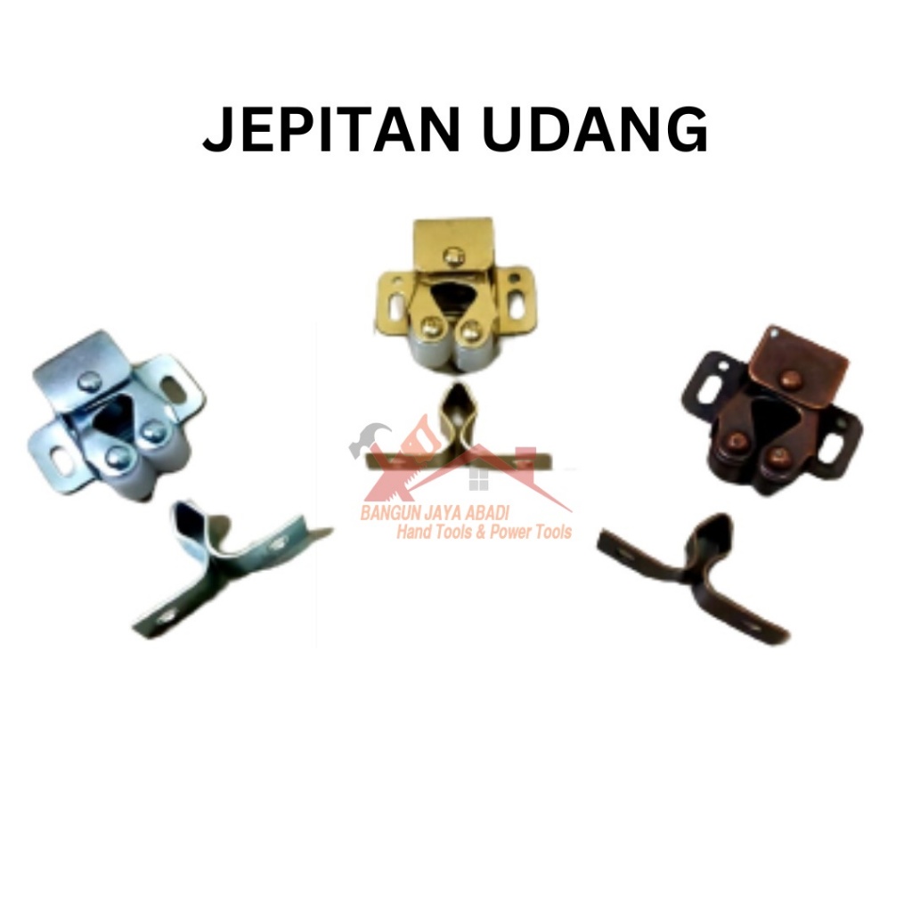BJ Jepitan Udang / Tik Tak / Pengait Untuk Lemari/Jepitan capit lemari besi dapur Tersedia 3warna