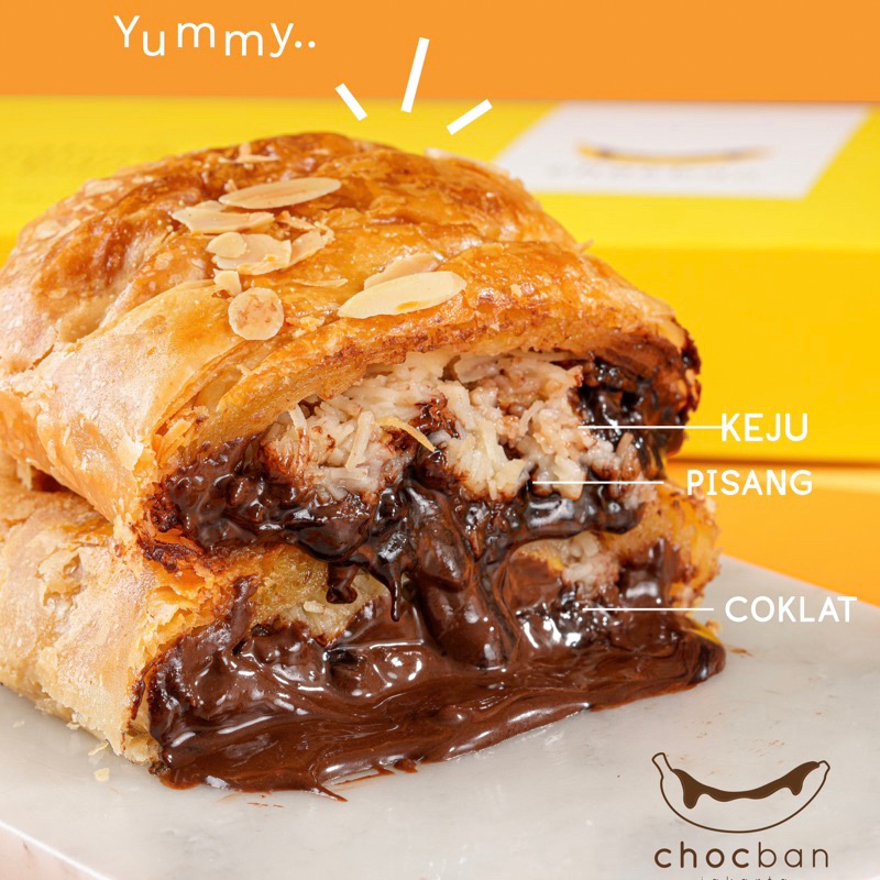 

12.12 [ASLI] CHOCBAN JAKARTA - Pastry melted premium belgian chocolate !!!