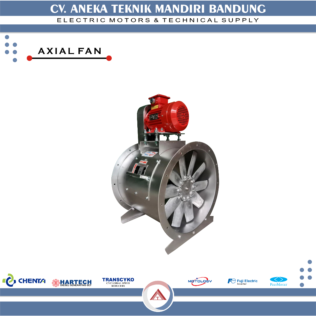 Axial Fan with Electro Motor / Kipas Industri / Blower