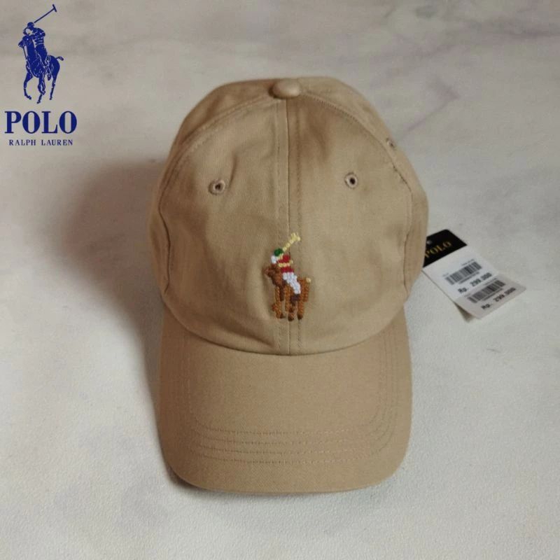 topi/caps Polo Ralph Lauren -cream logo nitendo-original BNWT