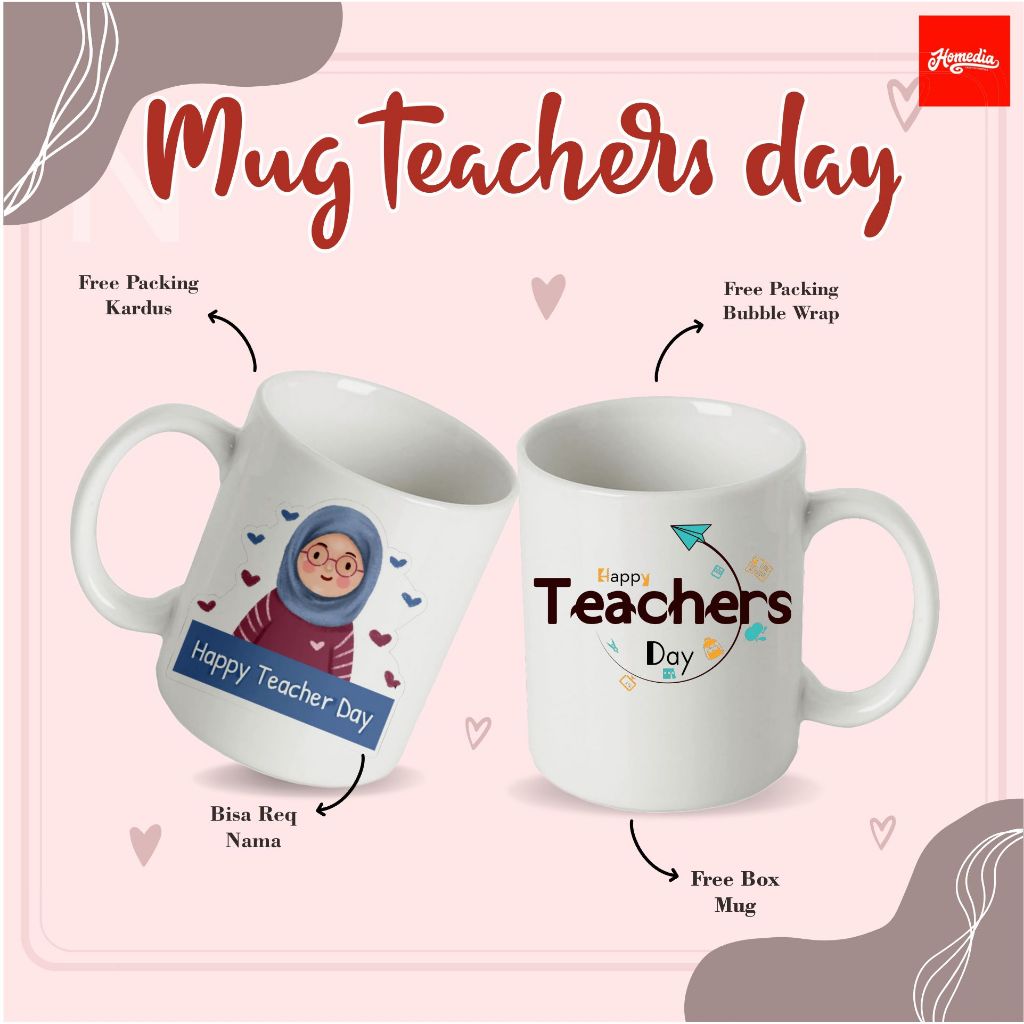 MUG HARI GURU / MUG TEACHERS DAY/ MUG PRES HARI GURU/ MUG KENANG KENANGAN/ MUG KADO HARI GURU/ MUG P