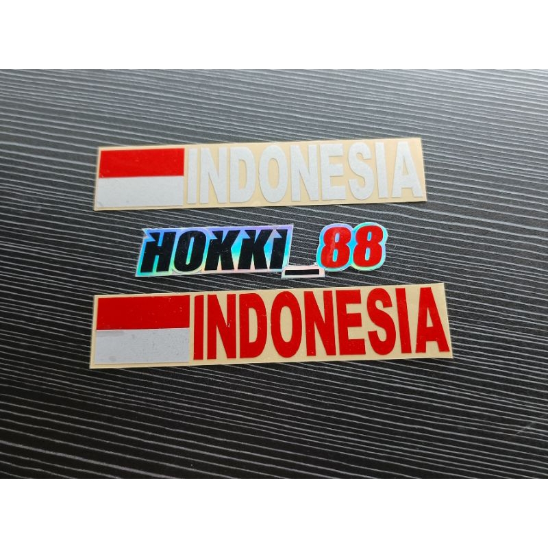 

Stiker bendera INDONESIA