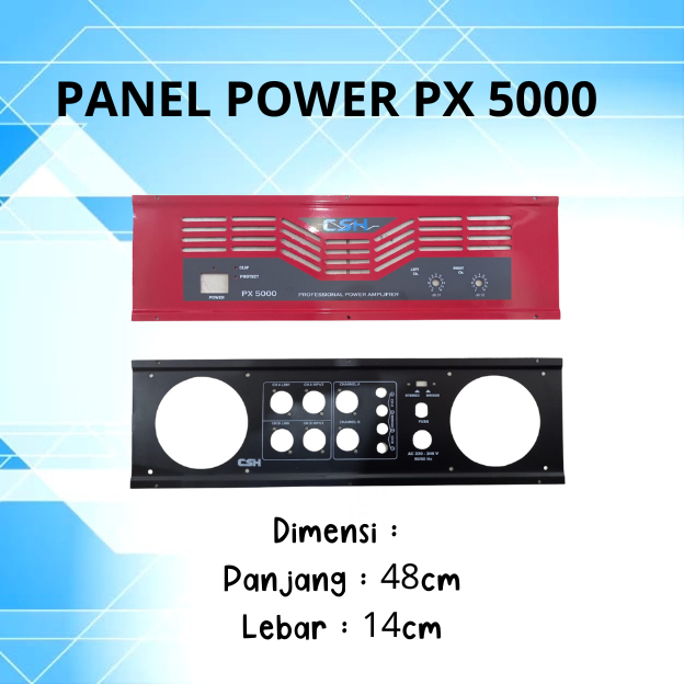 PANEL POWER AMPLIFIER PX 5000 plat panel power 2u PX5000