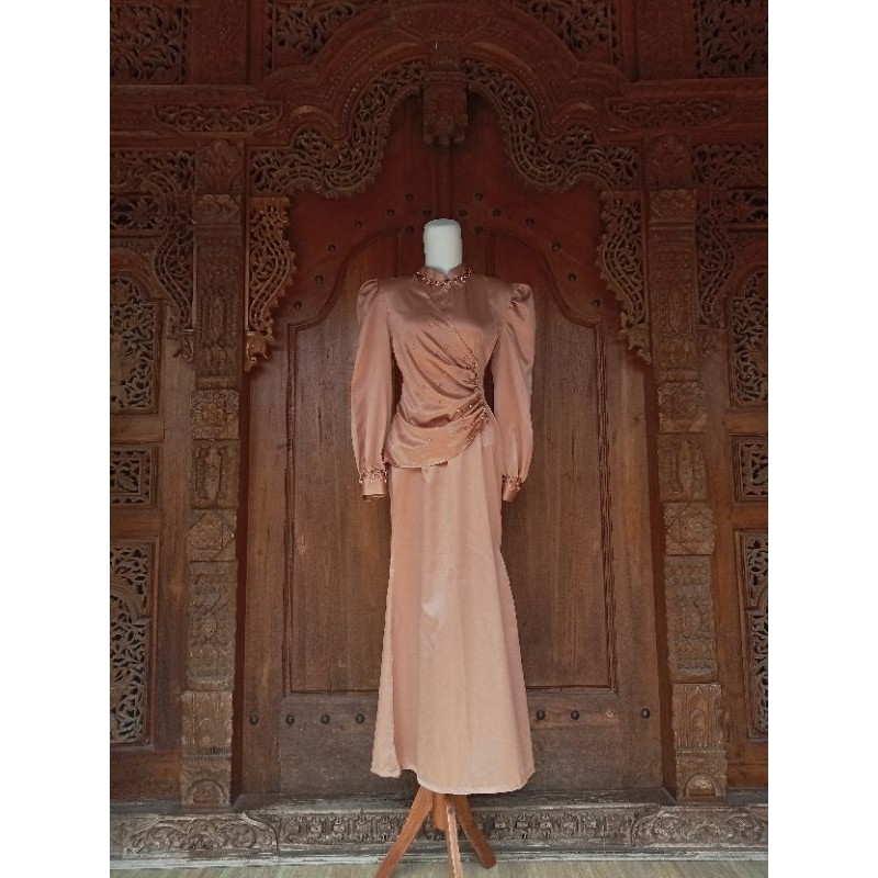 AYRIS COLLECTION - DRESS SATIN PAYET - DRESS KONDANGAN - DRESS WISUDA