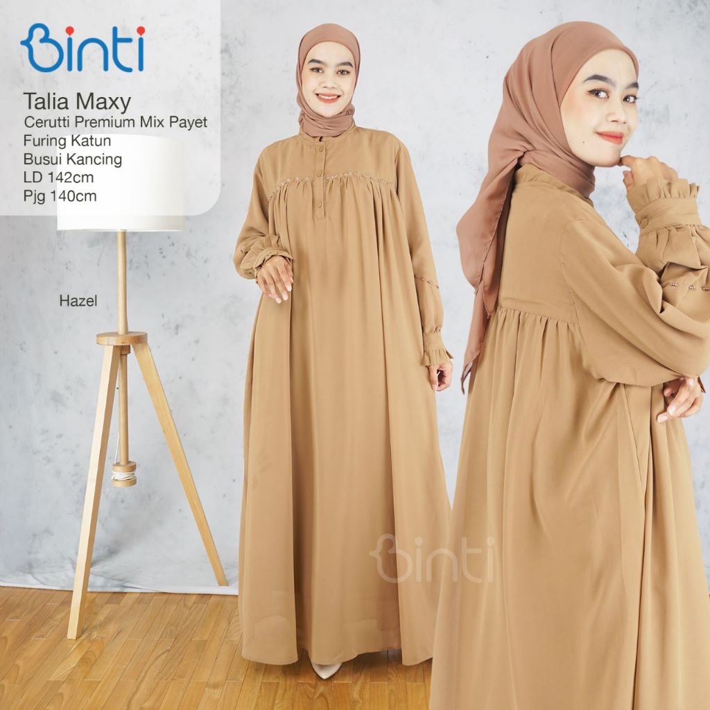 BAJU WANITA TALIA MAXY BY BINTI