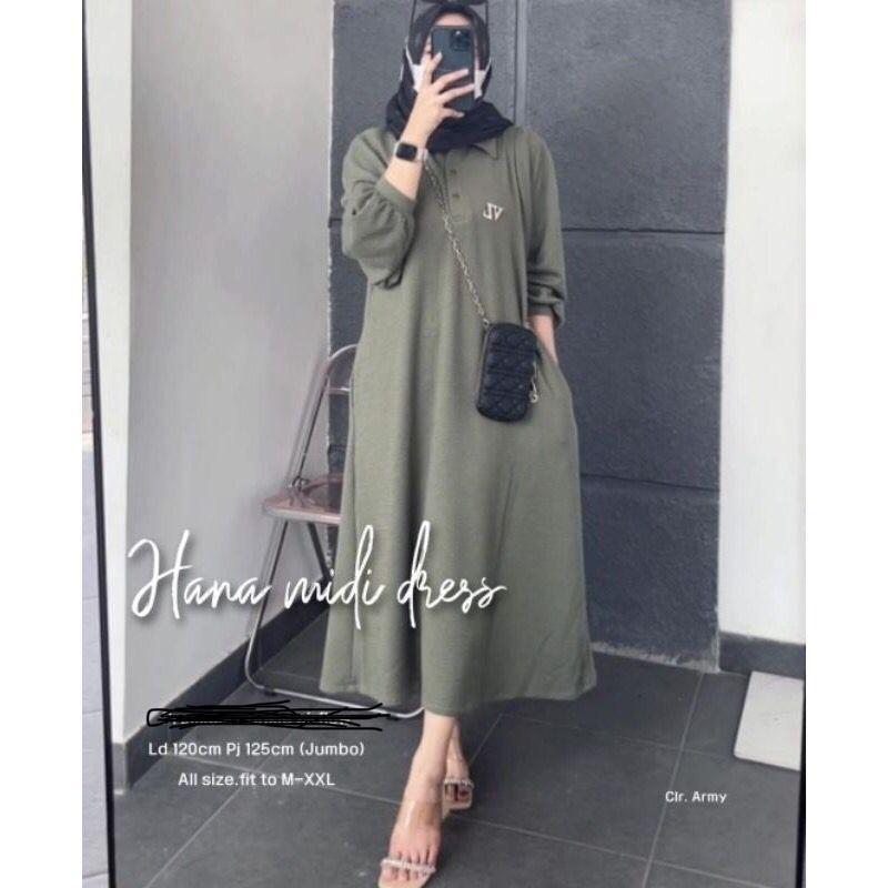 HANA MIDI DRESS CANTIK