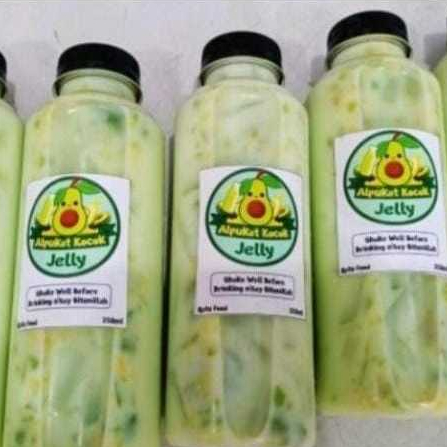 

Minuman viral enak Avocado Jelly Shake / Alpukat Kocok Viral 250 ml