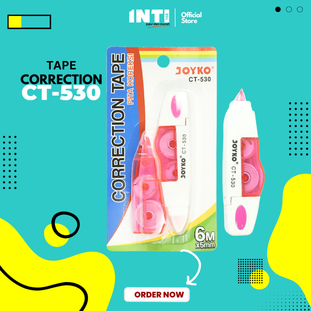 

Correction Tape Pita Koreksi Joyko CT-530