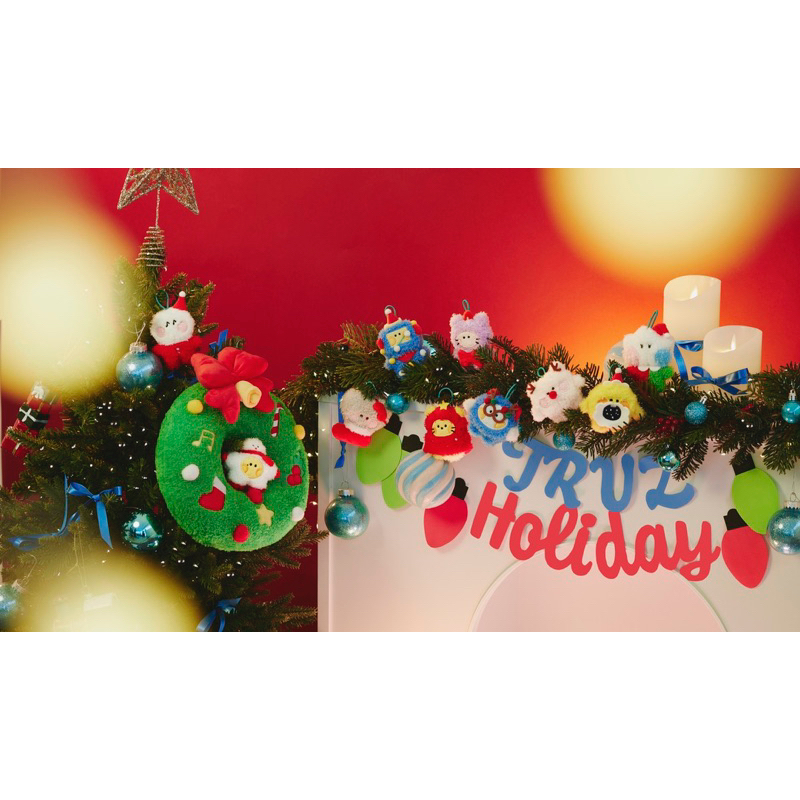 [ READY STOCK ] TREASURE x Linefriends - Truz Mini Minini  Holiday Ornament mascot christmas | Truz 