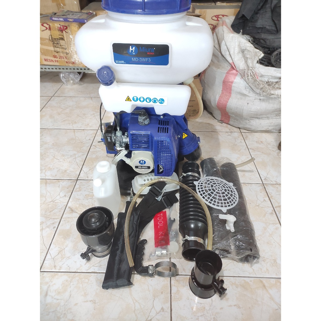 Mist Duster/Blower Mesin Semprot Kabut Air Miura MD-3WF 3