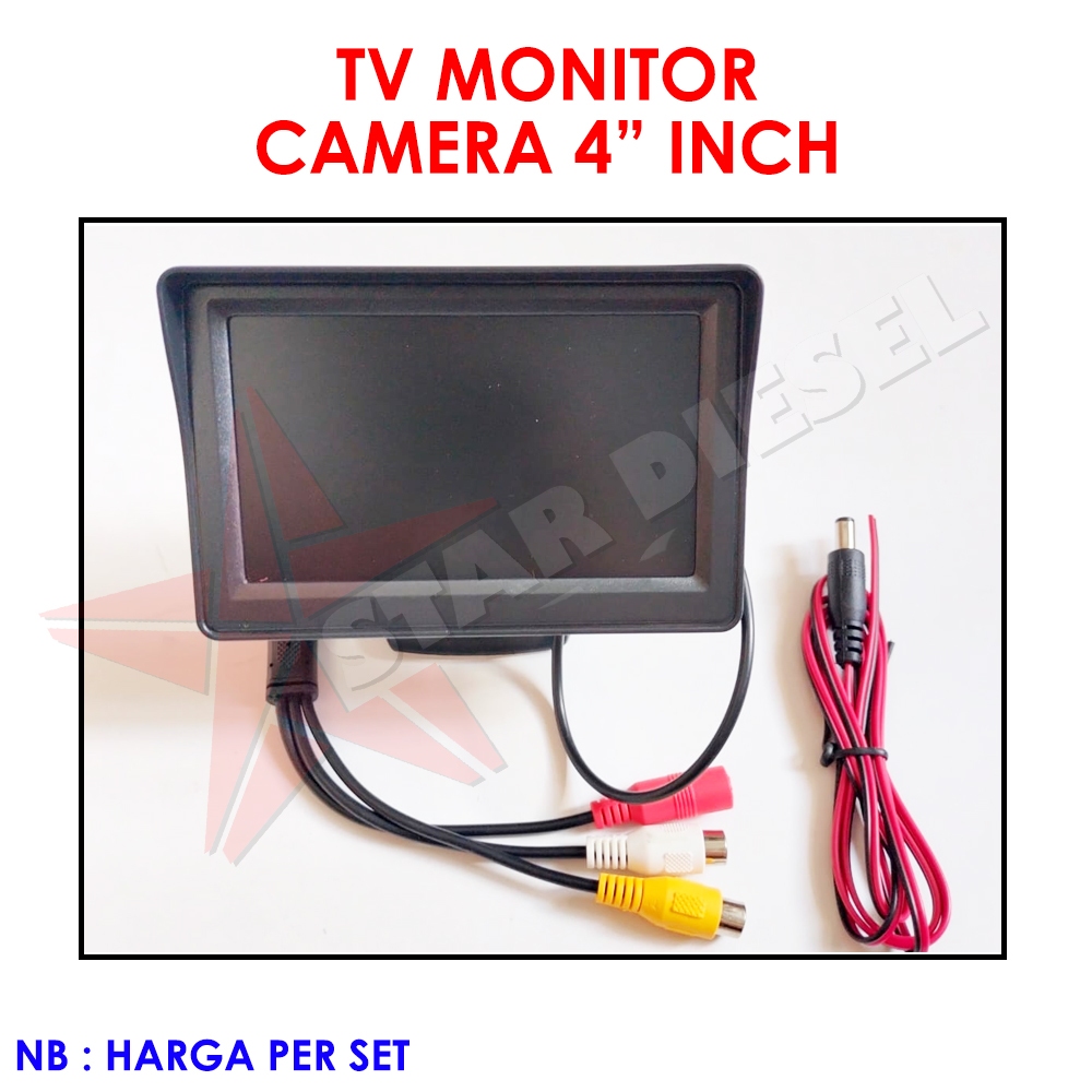 LED TV MONITOR PARKIR TV MONITOR CAMERA 4” INCH