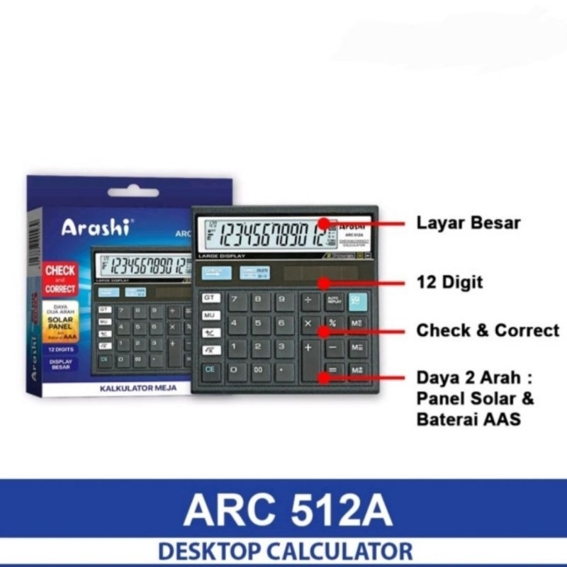 

Kalkulator 12 digits arashi bisa check arashi arc 512a soaler panel