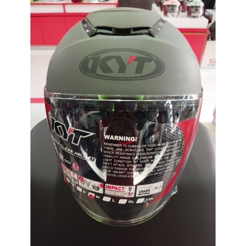 HELM KYT KYOTO R SOLID GORILA DOF ORIGINAL M/L/XL | HELM KYOTO ABU ABU DOF | HELM KYT KYOTO ORIGINAL