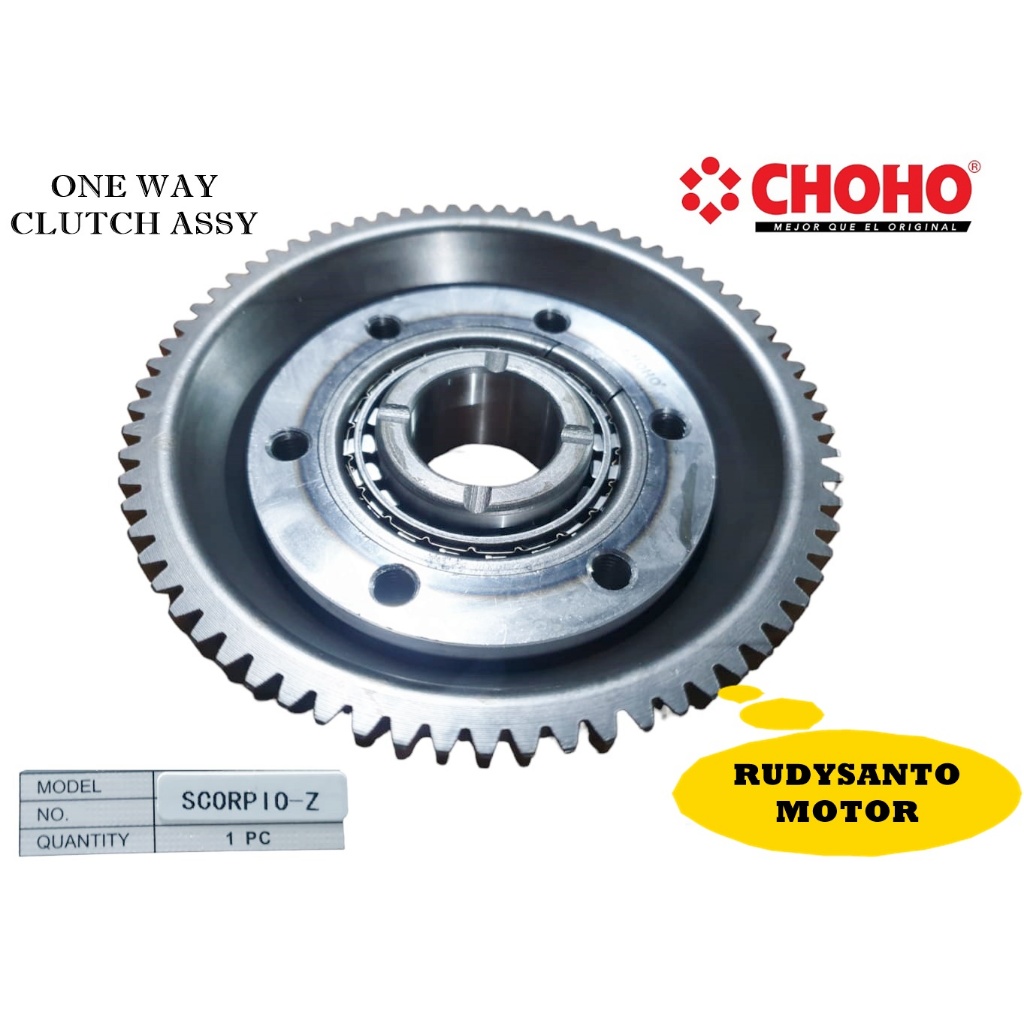 ONE WAY ASSY RUMAH PELOR PLAT STATER ASSY SCORPIO CHOHO