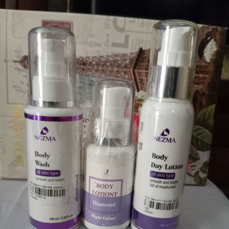 HB 1paket BODY LOTIONT Diamond nezma RMC