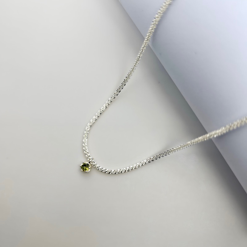 (SANA) Emerald Necklace