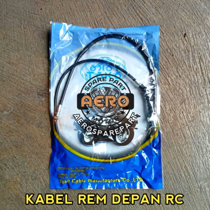 KABEL REM SELANG OLOR REM DEPAN RC RC80 RC 80 RC100 RC 100 RC110 RC 110 BRAVO CRYSTAL SPIRIT