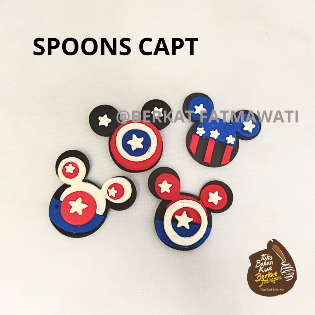 

GUMPASTE SPOONS CAPT/HIASAN KUE ULANGTAHUN