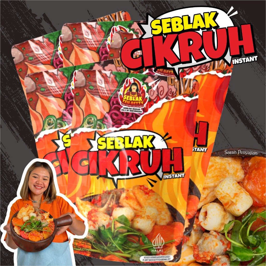 

SEBLAK TEH BETTY CIKRUH (SPECIAL PROMO PAKET 5)