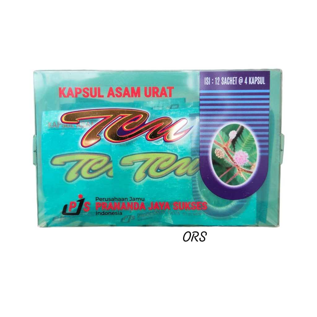 TCU Kapsul Original Obat Rematik - Asam Urat