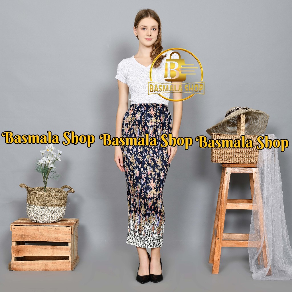 REAL PICT ROK PLISKET BATIK / ROK PLISKET / BAWAHAN KEBAYA / ROK KEBAYA / ROK WISUDA / RAGAM MOTIF /