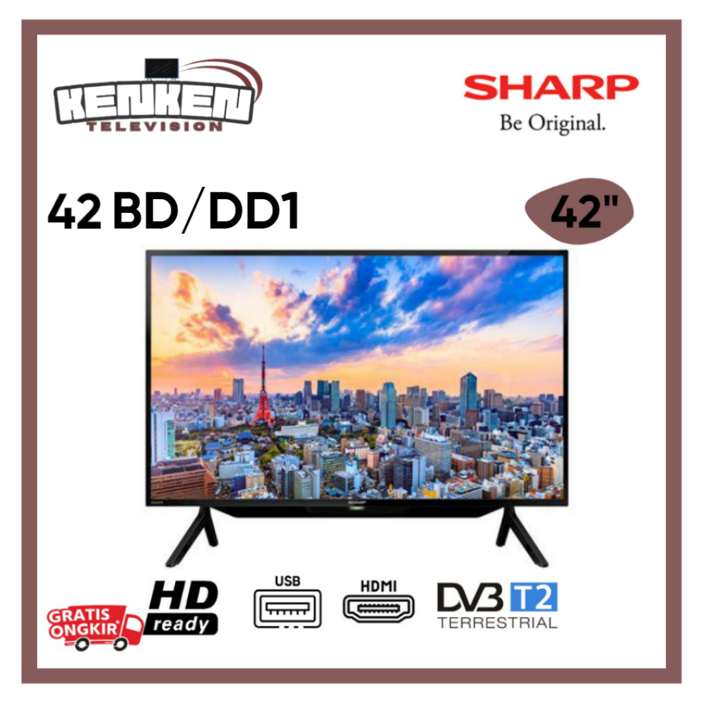 TV LED Digital 42BD1/42DD1 LED Sharp 42 Inch Digital TV