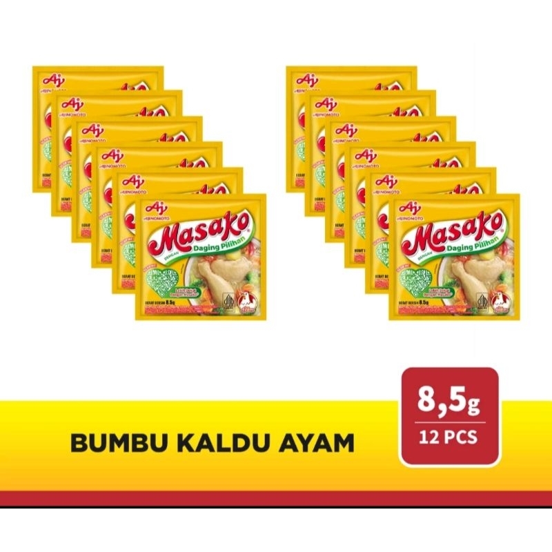 

Masako Ayam 8,5g 12pcs/renceng