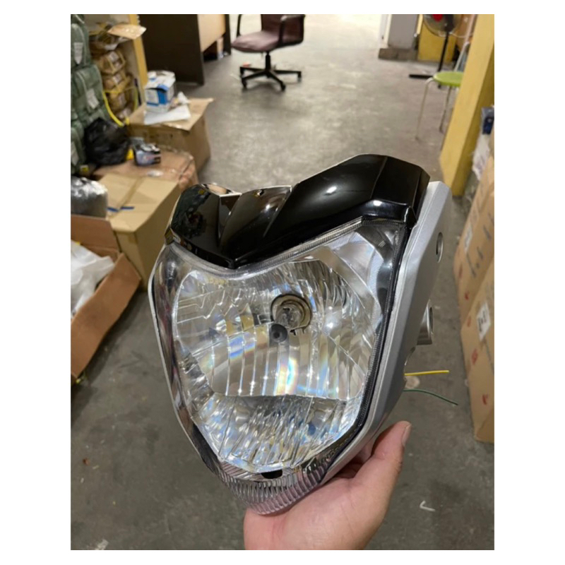 lampu depan byson reflektor depan motor byson komplit sm kuping wingsel bohlam h4