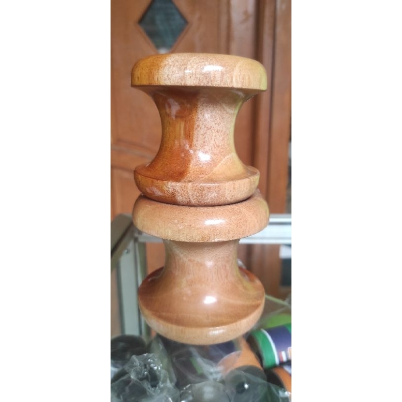 Grosir Super Bladu kayu mahoni//golongan//gulungan layangan kayu pernis(warna)